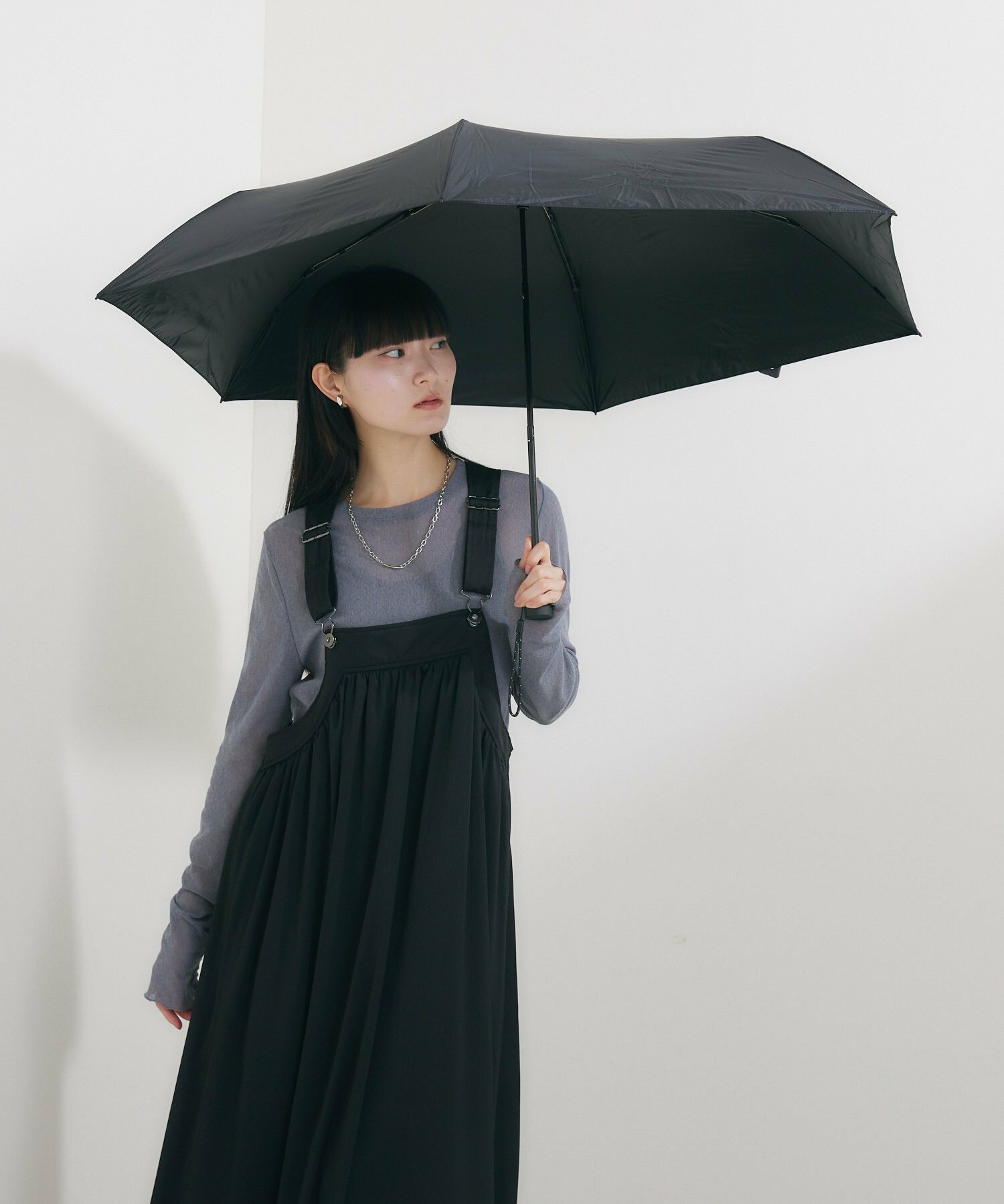 Paradise Picnic/U-DAY【男女兼用】オールウェザーライトプレーンミニ 晴雨兼用日傘
